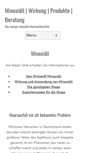 Mobile Screenshot of minoxidilkaufen.com